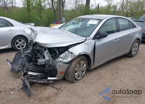 2012 Chevrolet Cruze Ls из США, поврежденный, VIN 1G1PC5SH5C7267984